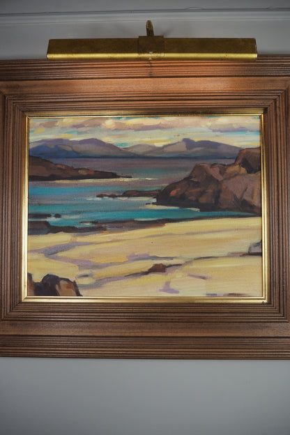 The Donegal Coast -Original Nichol Wheatley Landscape Oil Painting