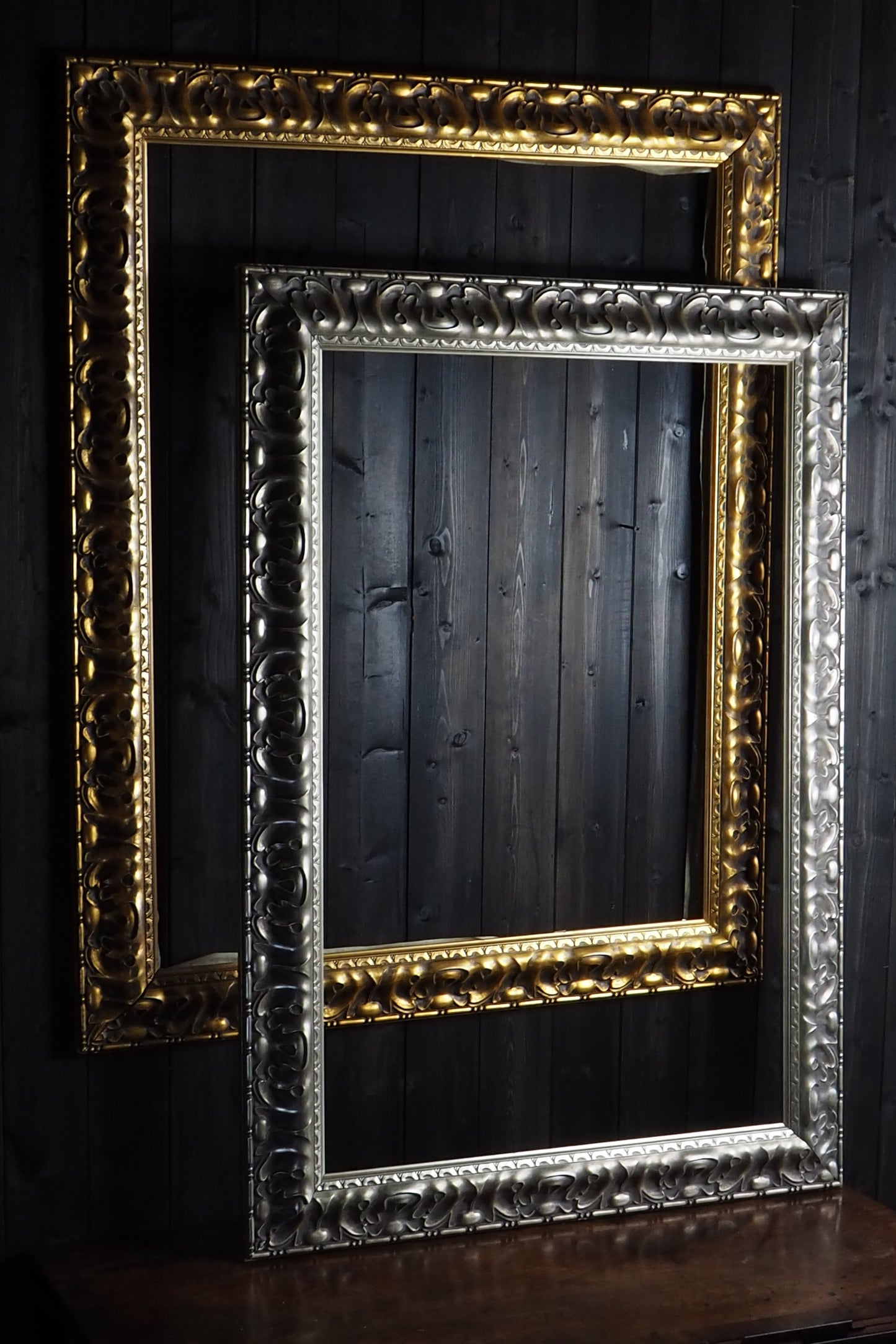 The Ravenshire - Large Vintage Ornate French Baroque Style Gilt Frames