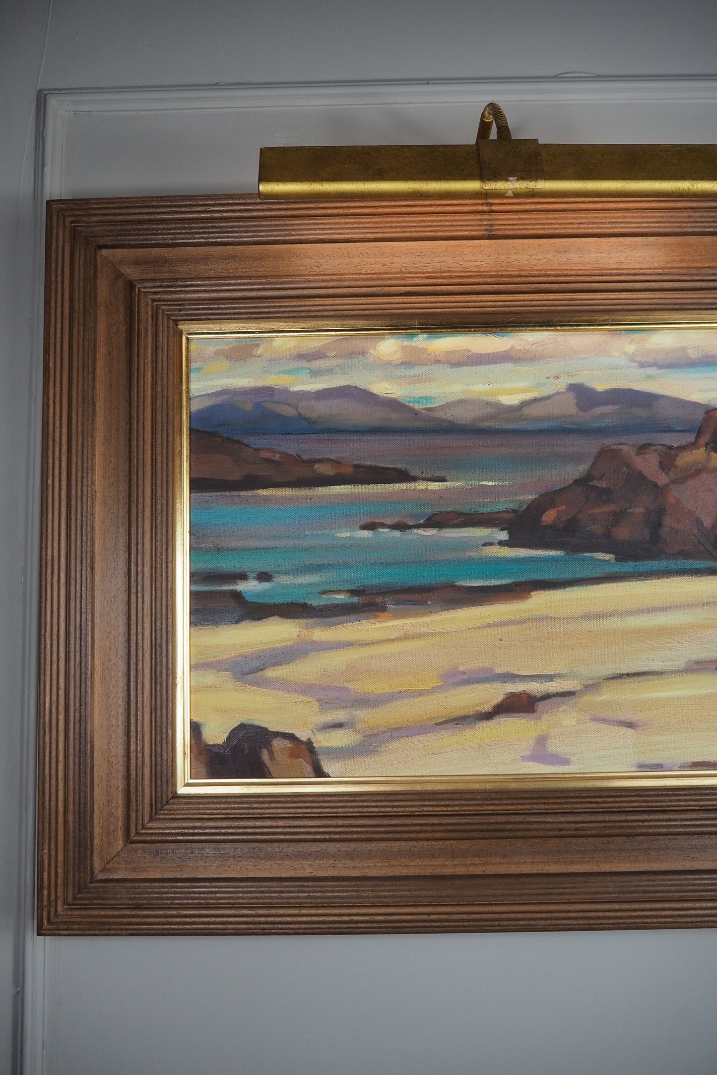 The Donegal Coast -Original Nichol Wheatley Landscape Oil Painting