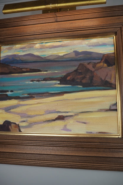 The Donegal Coast -Original Nichol Wheatley Landscape Oil Painting