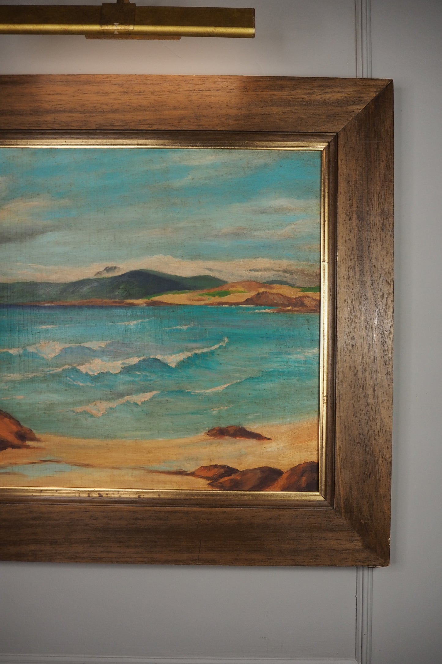 The Colour of the Tide -Original Nichol Wheatley Landscape Oil Painting