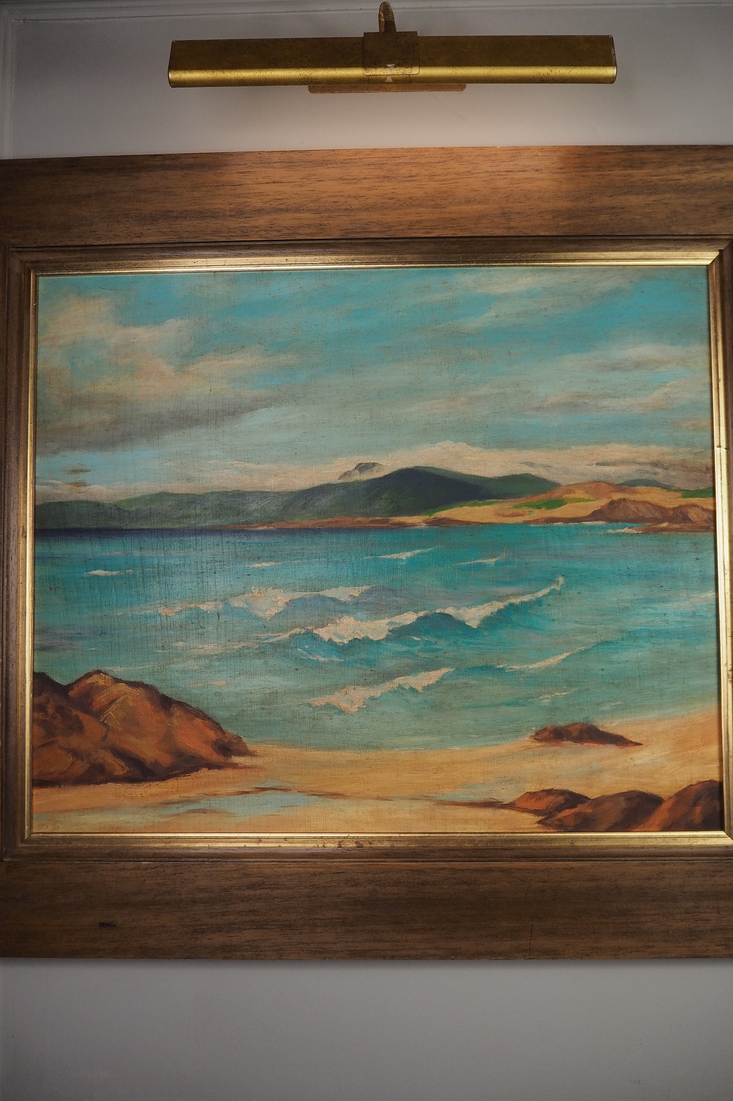 The Colour of the Tide -Original Nichol Wheatley Landscape Oil Painting