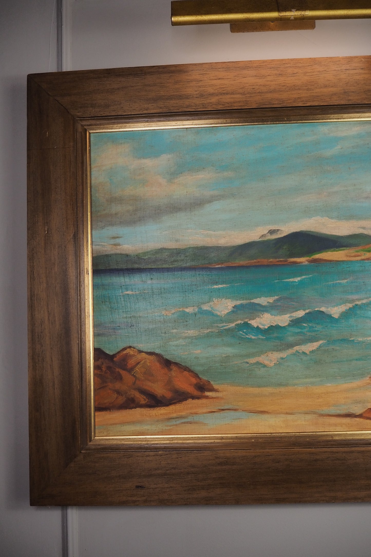 The Colour of the Tide -Original Nichol Wheatley Landscape Oil Painting