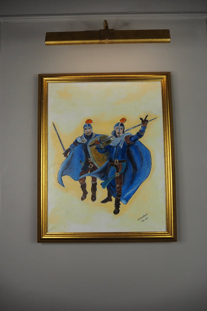 Victory March-Original Oil Painting by N.G. Reynolds
