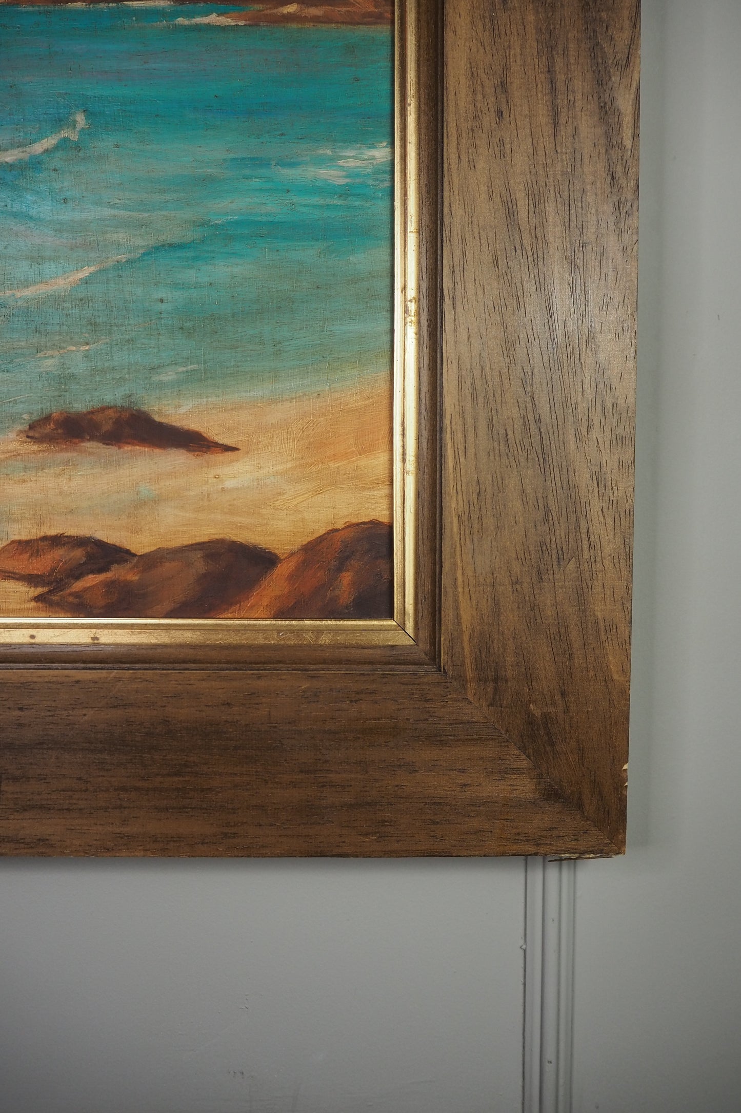 The Colour of the Tide -Original Nichol Wheatley Landscape Oil Painting