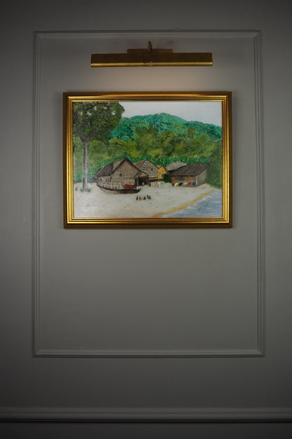 Days in Thailand - Original Oil Painting by N.G. Reynolds