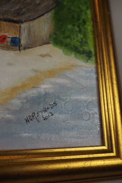 Days in Thailand - Original Oil Painting by N.G. Reynolds