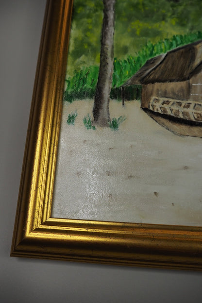 Days in Thailand - Original Oil Painting by N.G. Reynolds