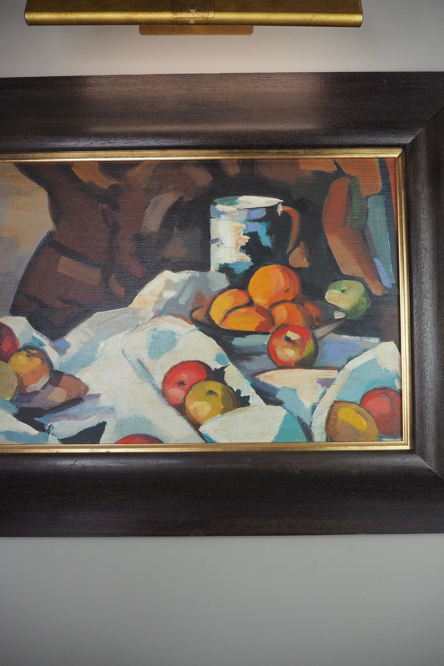 Still Life: Fruit - Original Nichol Wheatley Landscape Oil Painting