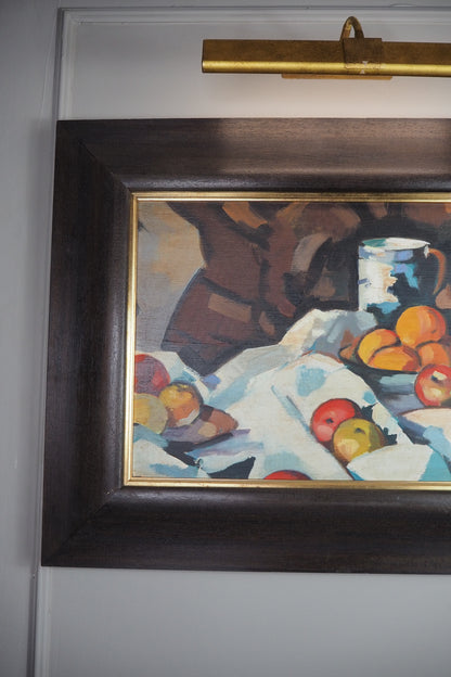 Still Life: Fruit - Original Nichol Wheatley Landscape Oil Painting