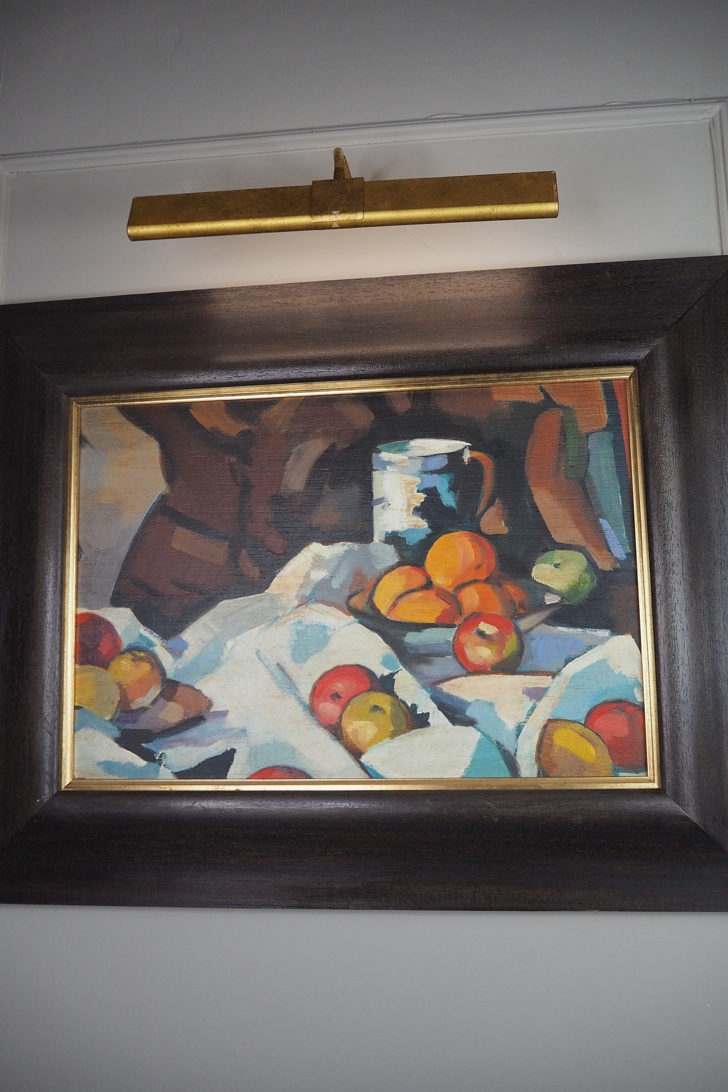 Still Life: Fruit - Original Nichol Wheatley Landscape Oil Painting