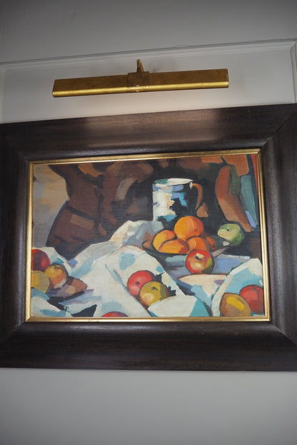Still Life: Fruit - Original Nichol Wheatley Landscape Oil Painting