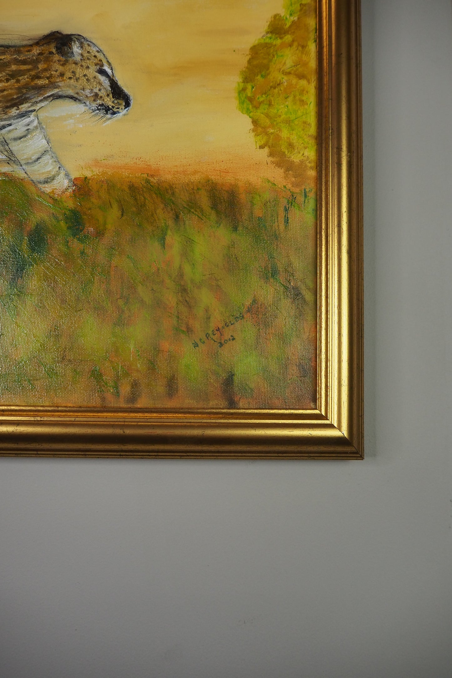 Spirit of the Savannah-Original Oil Painting by N.G. Reynolds
