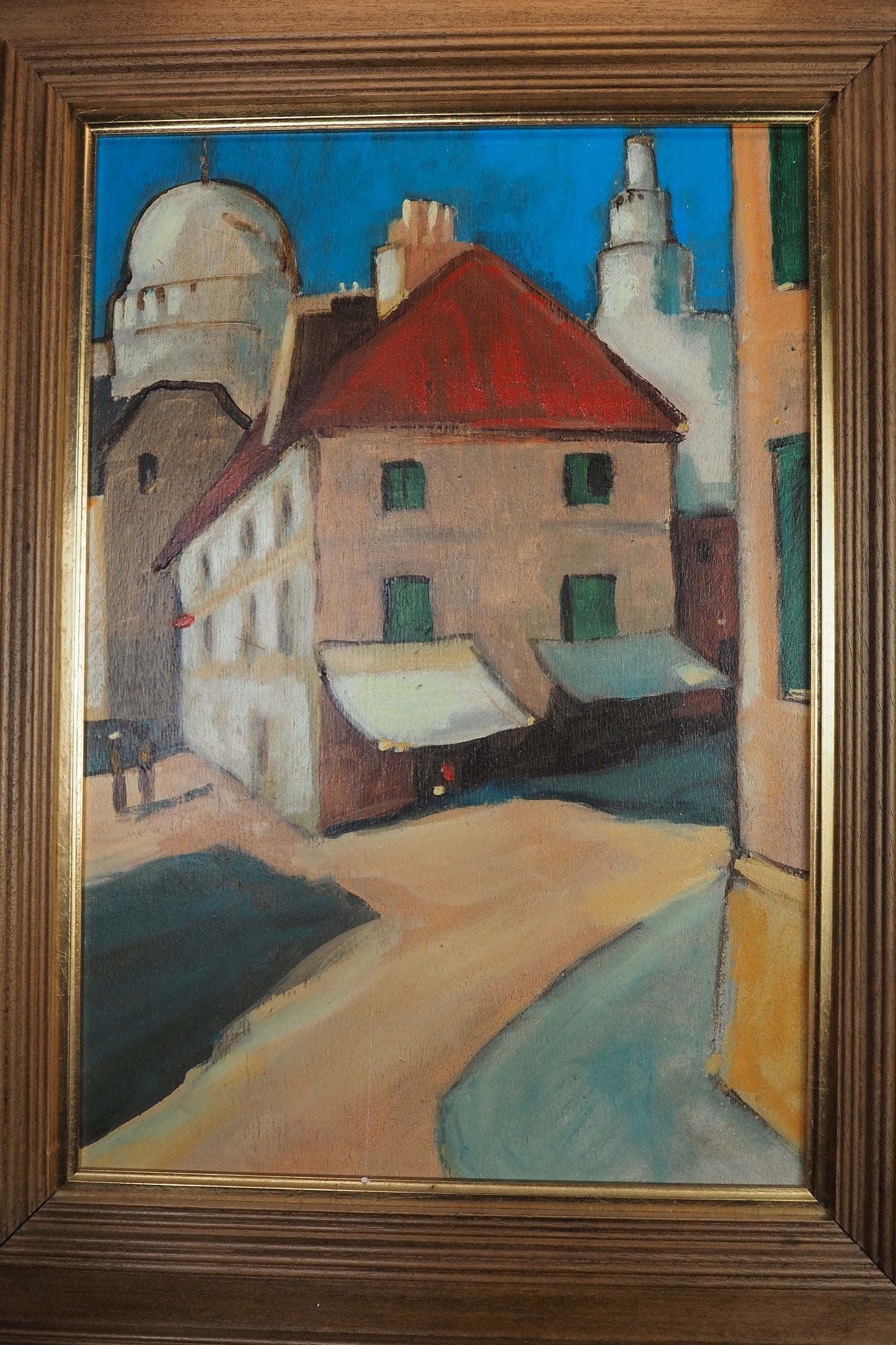 Echoes of the Old City -Original Nichol Wheatley Landscape Oil Painting