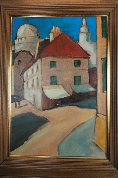 Echoes of the Old City -Original Nichol Wheatley Landscape Oil Painting