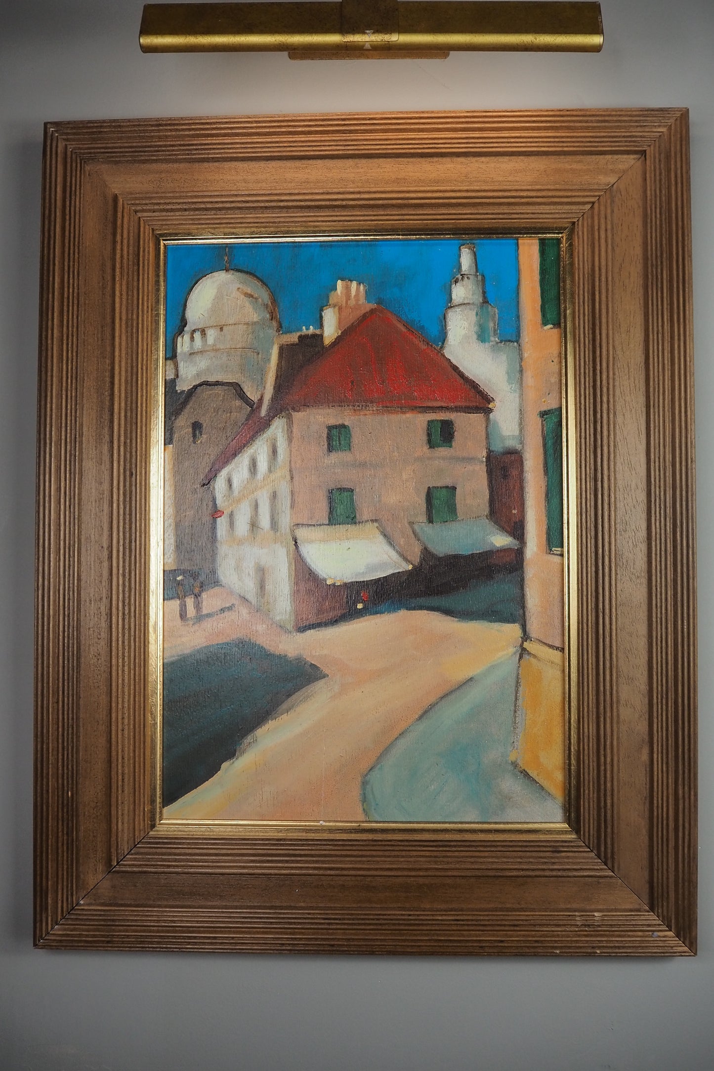 Echoes of the Old City -Original Nichol Wheatley Landscape Oil Painting