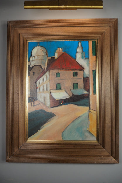 Echoes of the Old City -Original Nichol Wheatley Landscape Oil Painting
