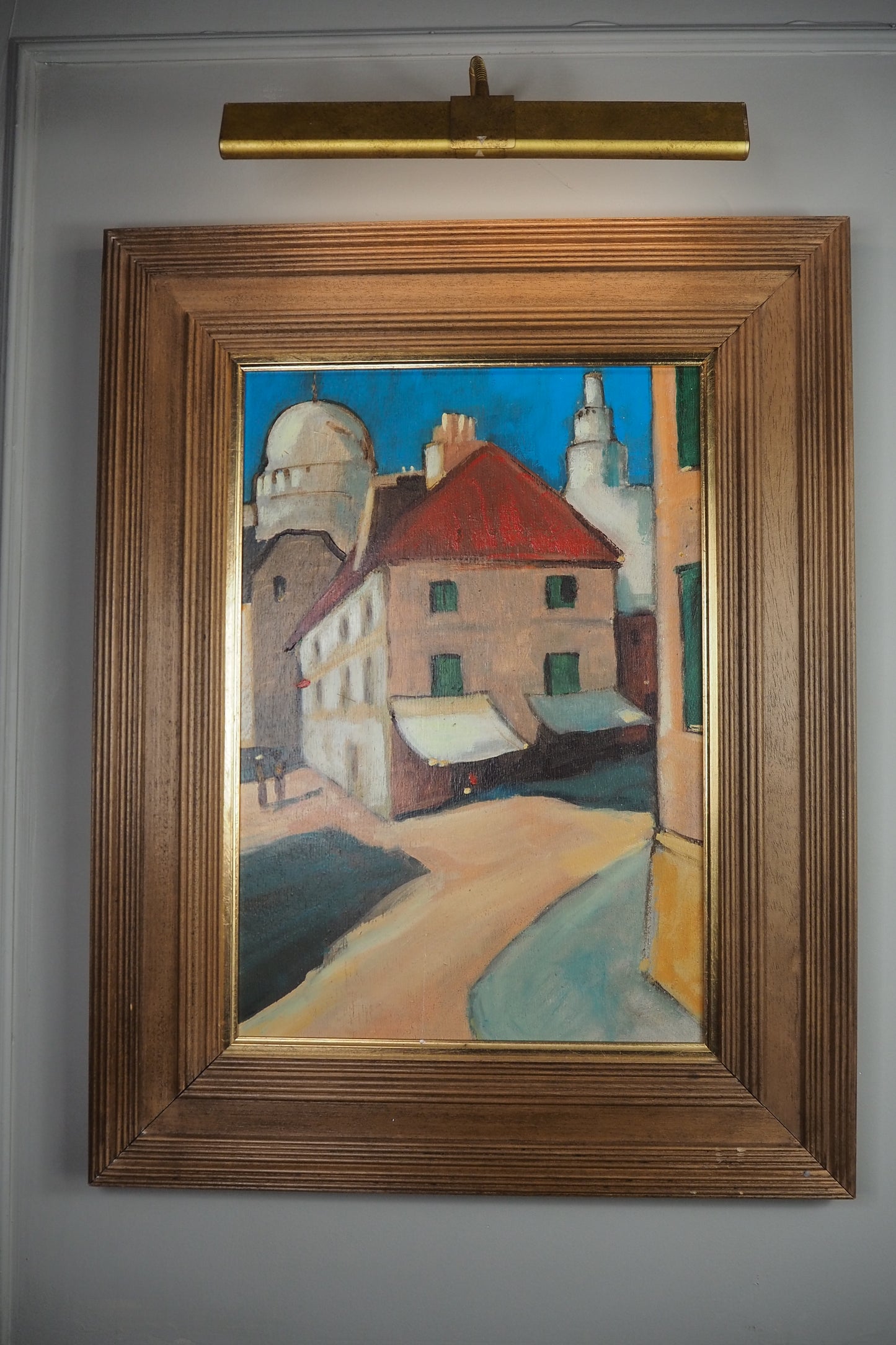 Echoes of the Old City -Original Nichol Wheatley Landscape Oil Painting