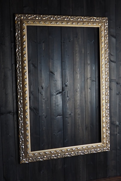 The Avignon – Large Silver & Gold Distressed Ornate Frame