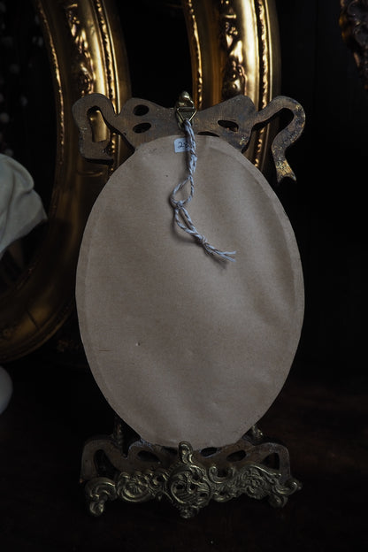 Victorian Portrait in Ornate Gold Ribbon Gilt  Frame