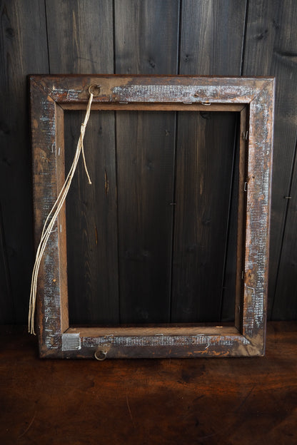 The Balmoral – Antique Solid Small Wood Frame