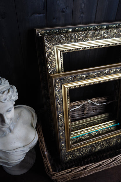 The Belvoir – Antique & Vintage Gold Ornate Small Frame Collection