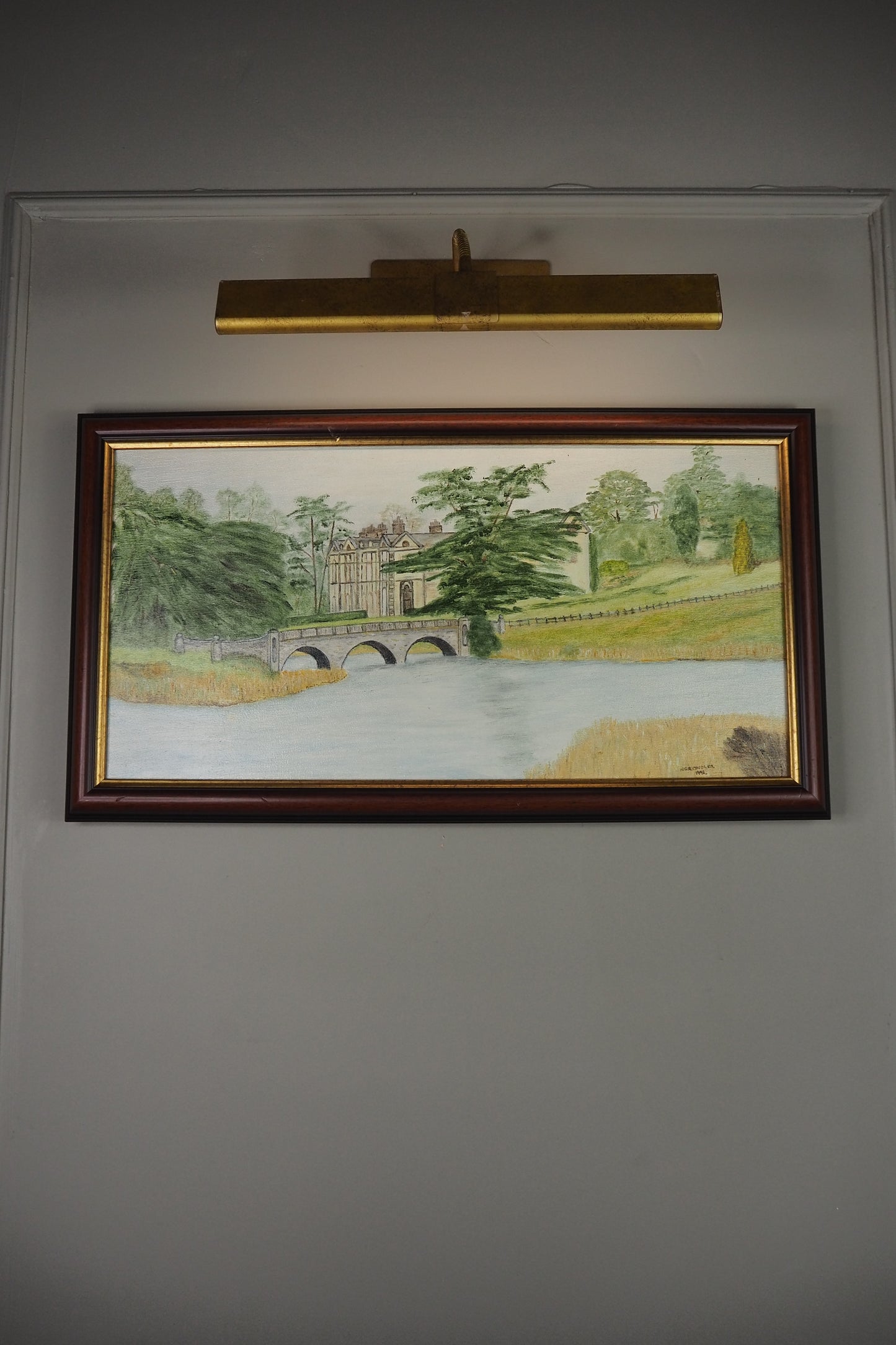 Beneath British Skies - Original Oil Painting by N.G. Reynolds