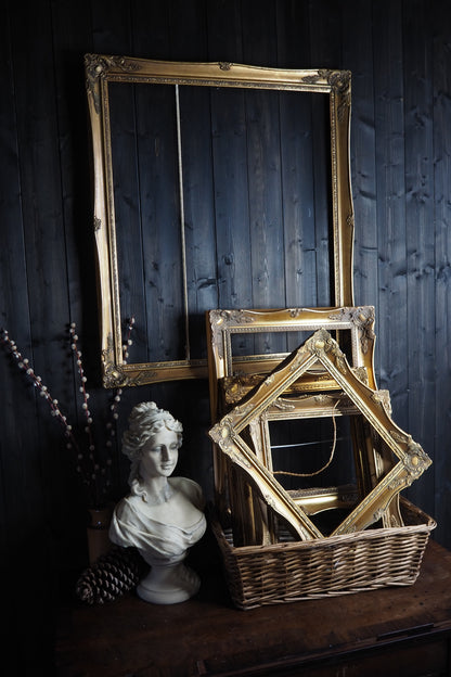 The Sorélle – Vintage Gold Louis Style Ornate Small Frame Collection