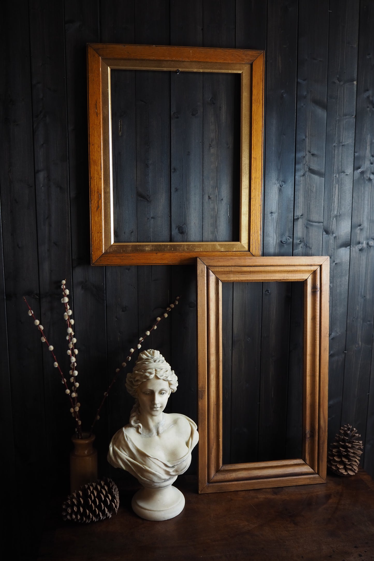 The Shrewsbury-Vintage Rustic Original Pine Wood Frame