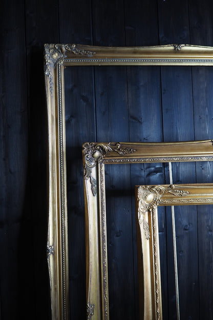 The Sorélle – Vintage Gold Louis Style Large Frame Collection