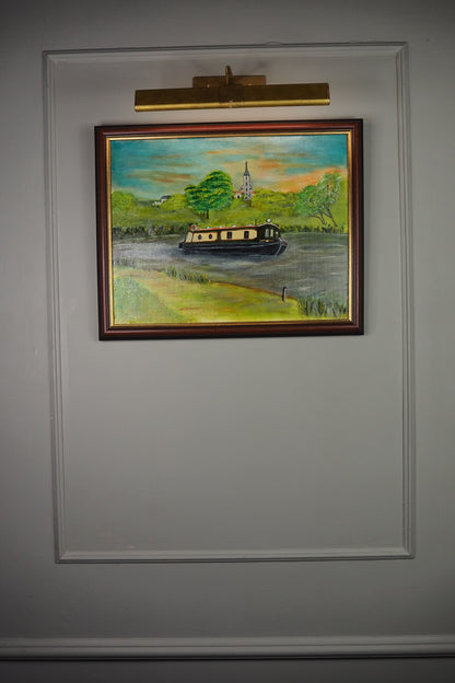 Afloat Through the Palette- Original Oil Painting by N.G. Reynolds