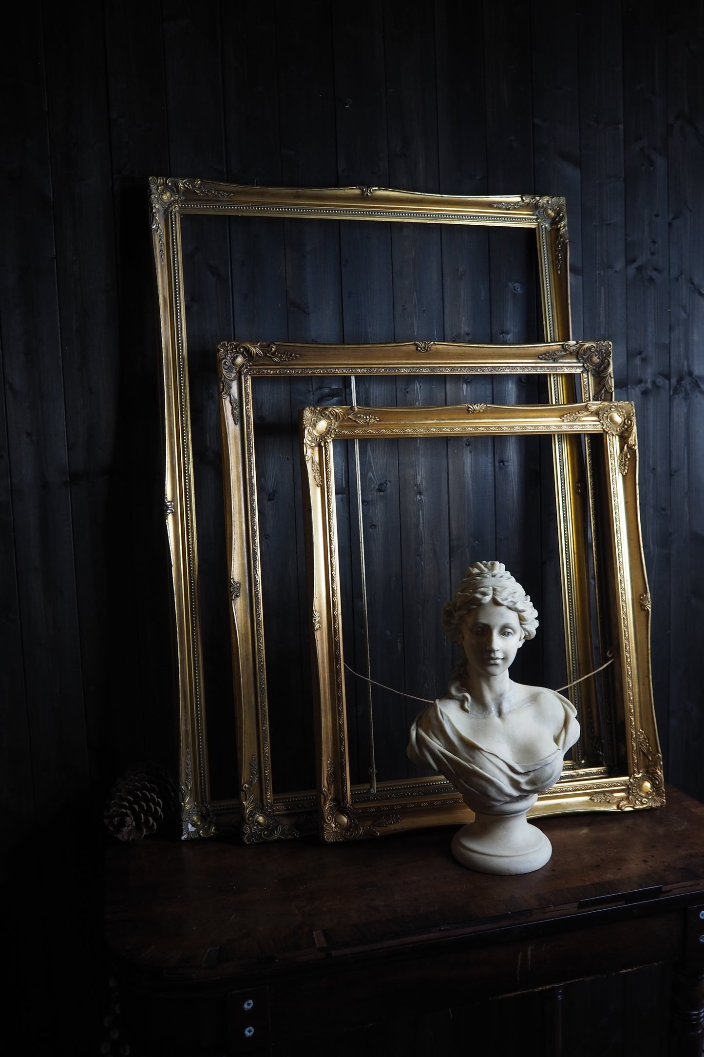 The Sorélle – Vintage Gold Louis Style Large Frame Collection