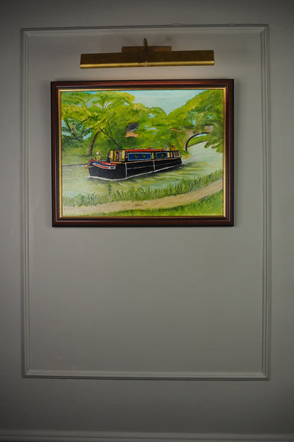 Moments on a Colourful Tide - Original Oil Painting by N.G. Reynolds