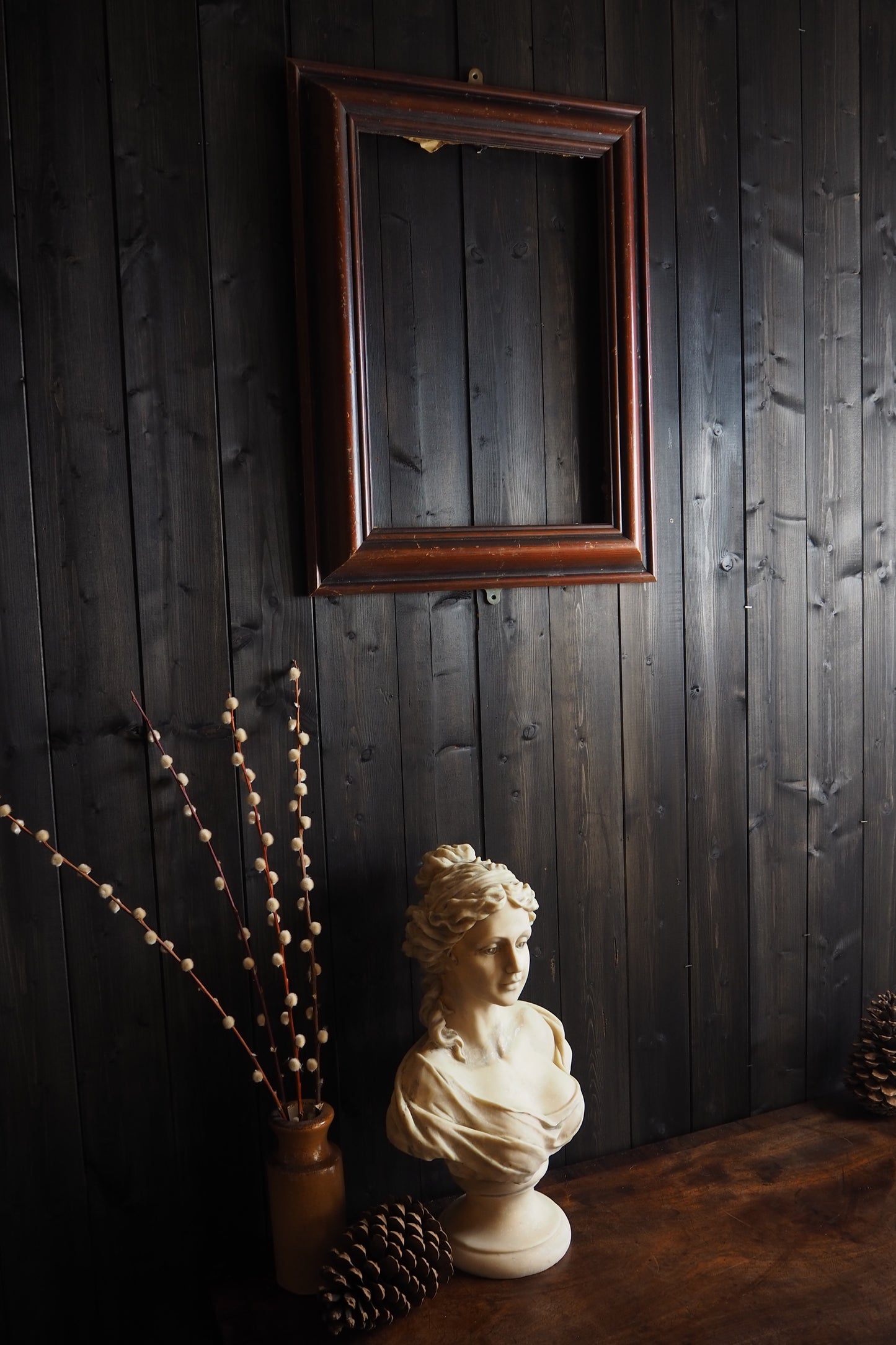 The Ardenvale – Extra Thick Rustic Mahogany Wooden Frame