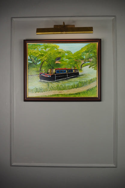 Moments on a Colourful Tide - Original Oil Painting by N.G. Reynolds
