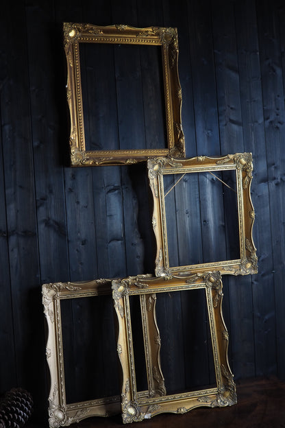 The Sorélle – Vintage Gold Louis Style Ornate Small Frame Collection