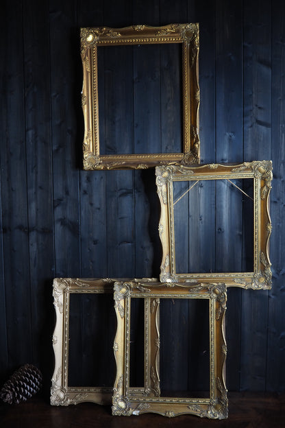 The Sorélle – Vintage Gold Louis Style Ornate Small Frame Collection