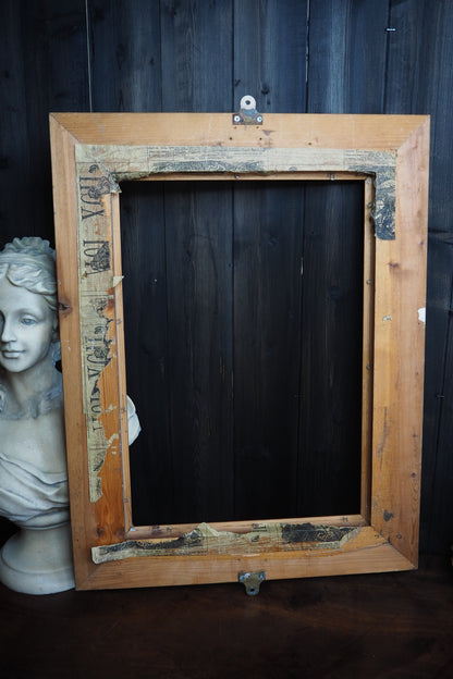The Ardenvale – Extra Thick Rustic Mahogany Wooden Frame