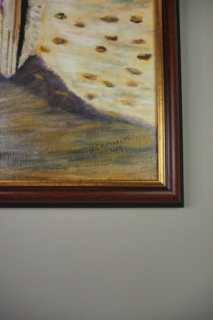 Wanderlust in the Med- Original Oil Painting by N.G. Reynolds