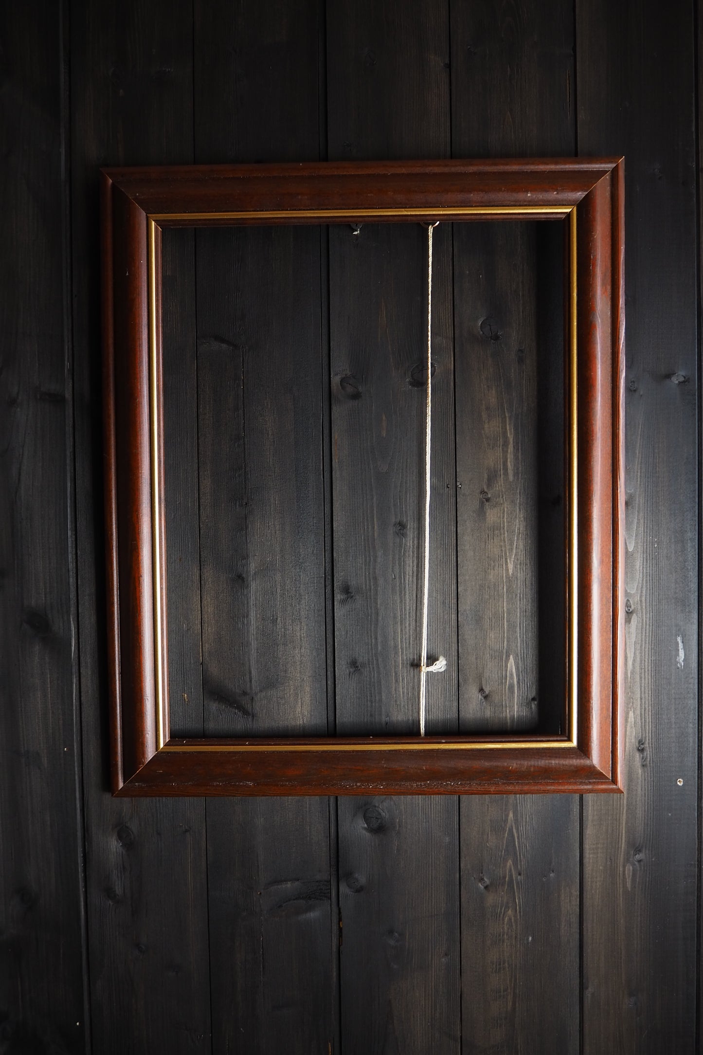 The Westoria -  Rustic Mahogany Wooden Frame
