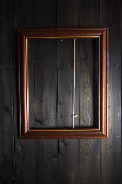 The Westoria -  Rustic Mahogany Wooden Frame