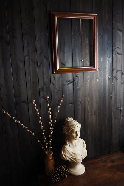 The Westoria -  Rustic Mahogany Wooden Frame