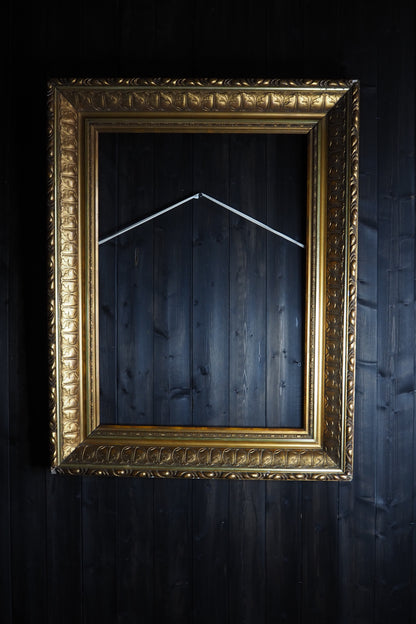 The Versailles – Extremely Heavy Antique Gold Statement Frame