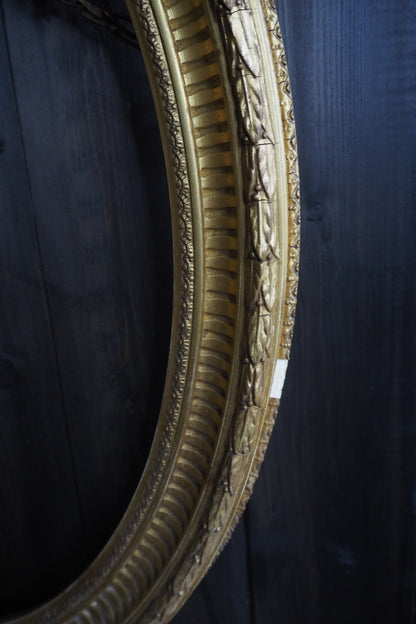 The Painswick – Antique Ornate Gold Thick Gilt Oval Frame