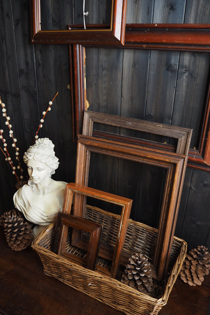 The Westoria -  Rustic Mahogany Wooden Frame