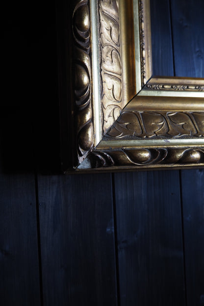 The Versailles – Extremely Heavy Antique Gold Statement Frame