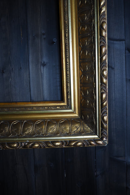 The Versailles – Extremely Heavy Antique Gold Statement Frame