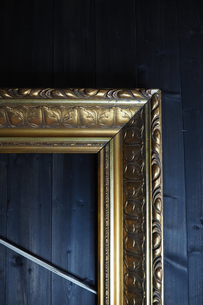 The Versailles – Extremely Heavy Antique Gold Statement Frame