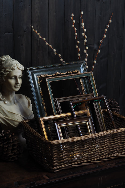 Small Antique & Vintage Frame Collection- Rustic Farmhouse ArtFrames