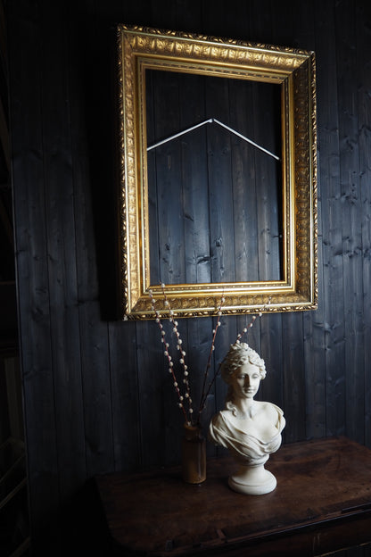 The Versailles – Extremely Heavy Antique Gold Statement Frame